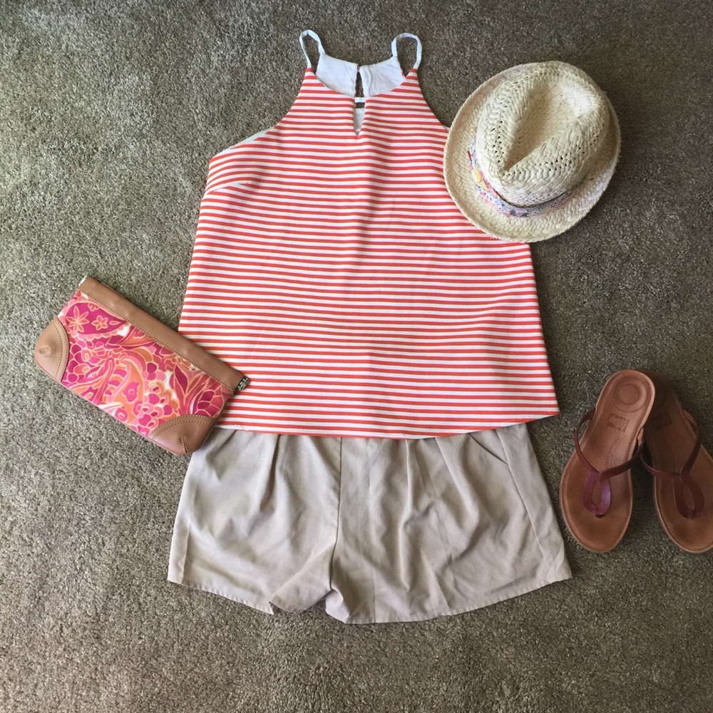 Anthropologie striped tank